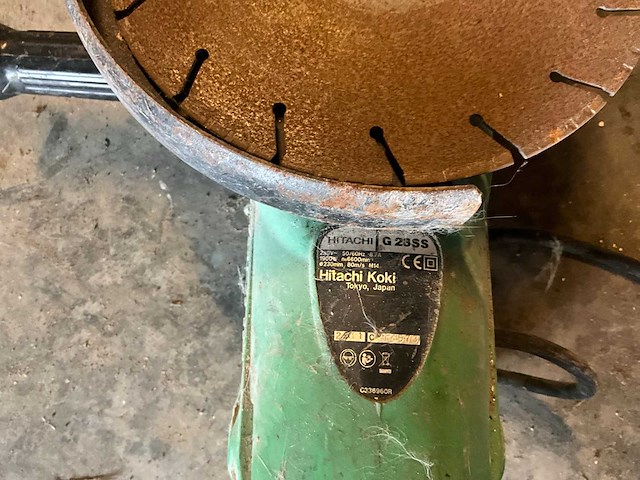 Hitachi koki haakse slijptol - afbeelding 6 van  6