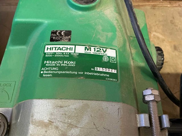 Hitachi m12v bovenfrees - afbeelding 5 van  5