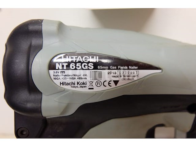 Hitachi nt65gs batterij-aangedreven spijkermachine - afbeelding 1 van  5