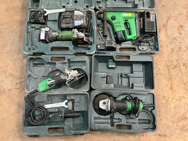 Hitachi overig handgereedschap (4x) - afbeelding 1 van  19