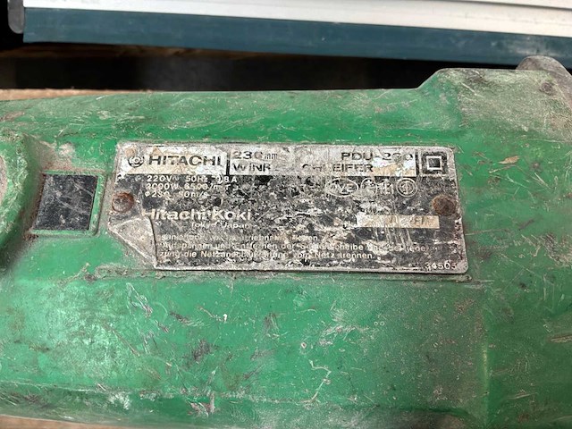 Hitachi pdu27020 slijpschijf - afbeelding 4 van  4