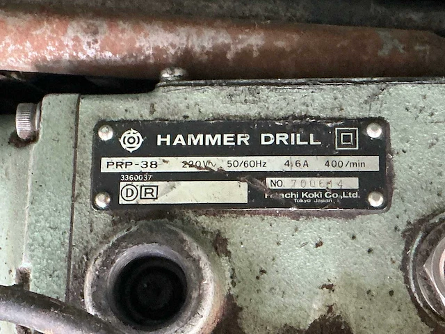 Hitachi prp-38 breekhamer - afbeelding 2 van  2