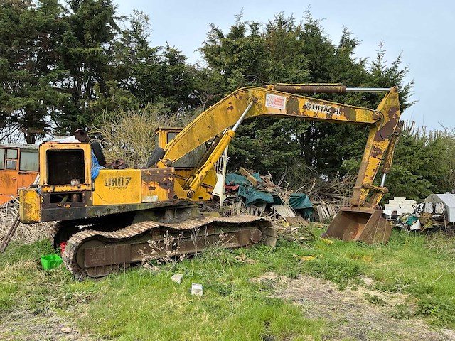 Hitachi rupsgraafmachine voor onderdelen - afbeelding 1 van  5