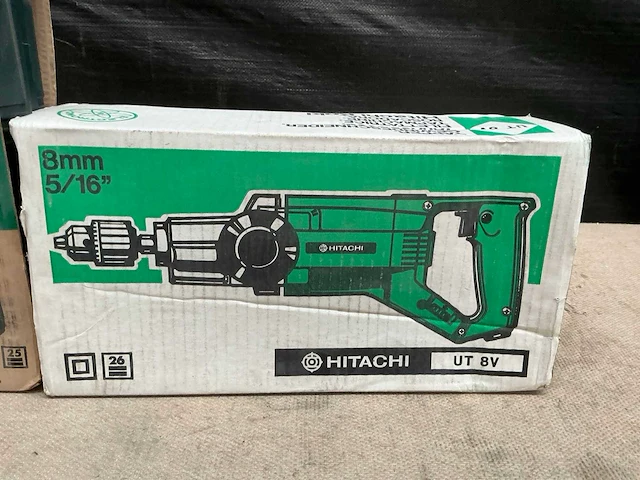 Hitachi schroefboormachine (2x) - afbeelding 1 van  3