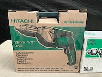Hitachi schroefboormachine (2x) - afbeelding 2 van  3