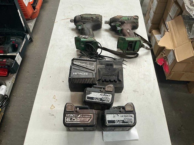 Hitachi slagmoersleutel (2x) - afbeelding 1 van  8