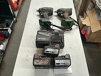 Hitachi slagmoersleutel (2x) - afbeelding 1 van  8