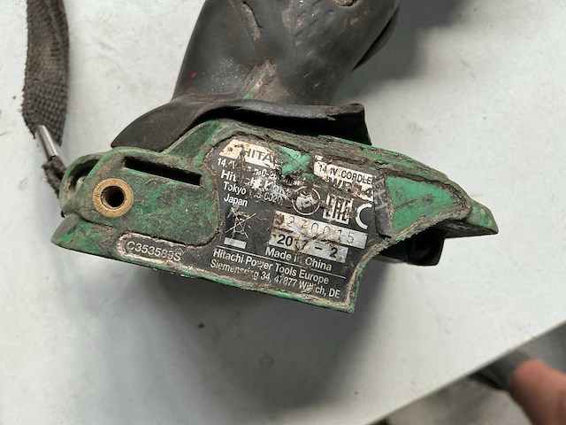 Hitachi slagmoersleutel - afbeelding 7 van  11