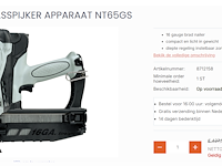 Hitachi tacker nt65gs - afbeelding 11 van  11