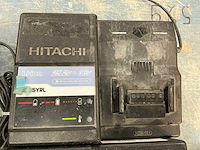 Hitachi uc 36yrl acculader (4x) - afbeelding 2 van  2