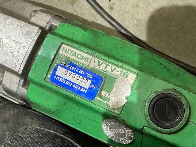 Hitachi vtv-16 boormachine - afbeelding 3 van  3