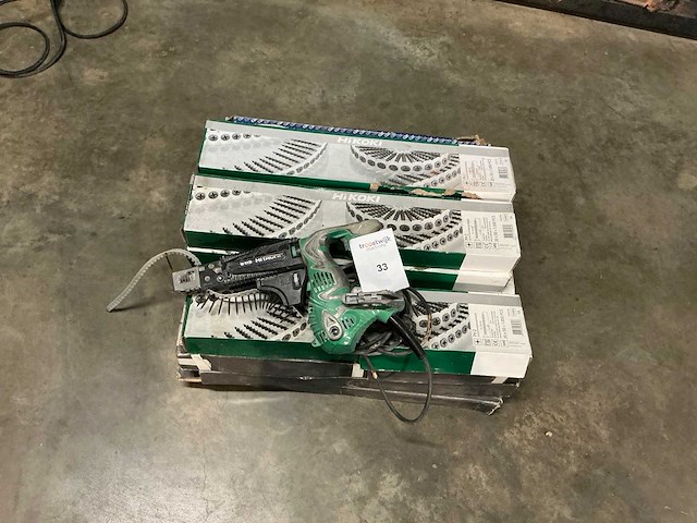 Hitachi w4yd bandschroefmachine - afbeelding 1 van  5