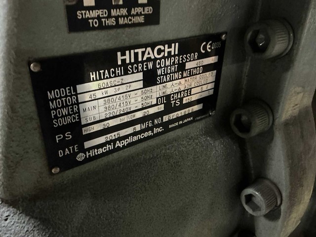 Hitachi waterkoeler - afbeelding 4 van  6