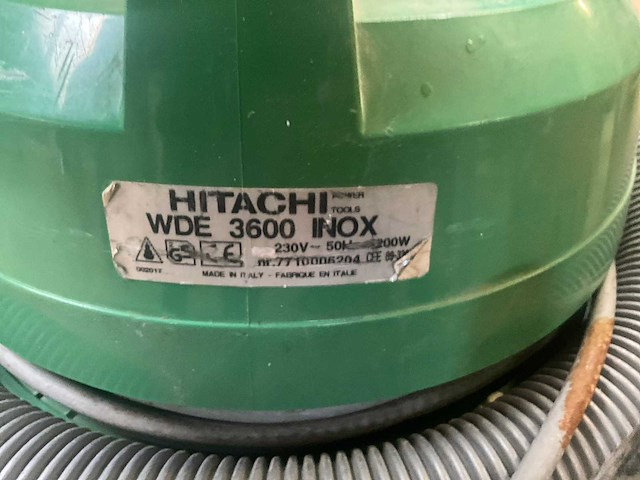 Hitachi wde3600 stofzuiger - afbeelding 4 van  5