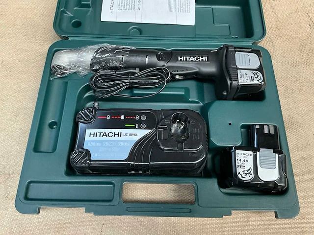 Hitachi wh 14dcal haakse schroefmachine - afbeelding 1 van  4
