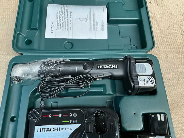 Hitachi wh 14dcal haakse schroefmachine - afbeelding 2 van  4