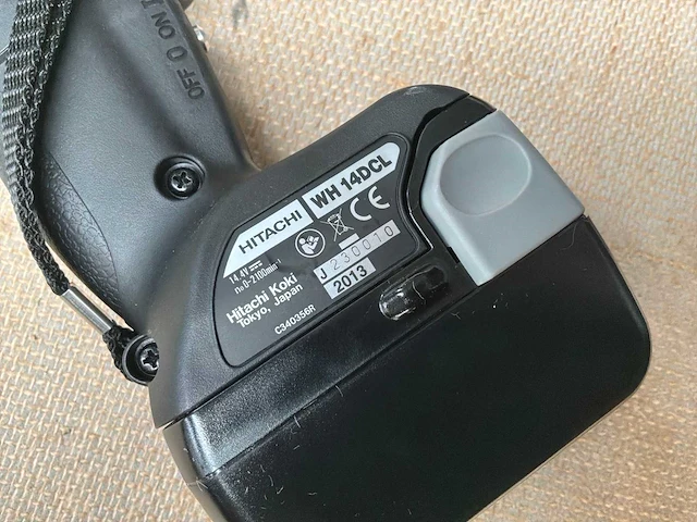 Hitachi wh 14dcl accu slagschroevendraaier - afbeelding 2 van  5