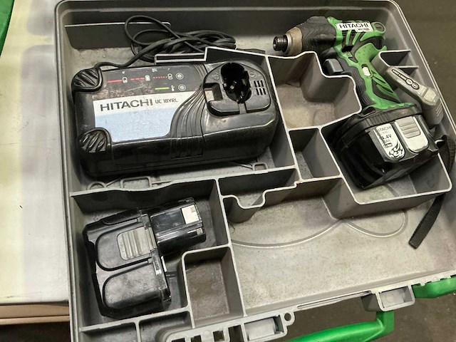 Hitachi wh14dl slagmoersleutel - afbeelding 2 van  3