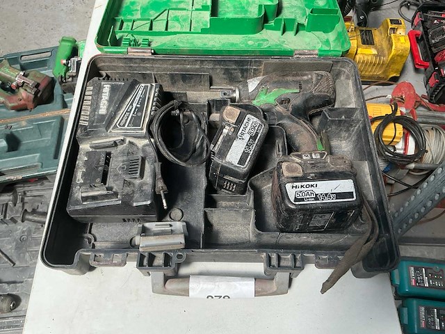 Hitachi wr 14dbdl slagmoersleutel - afbeelding 1 van  5