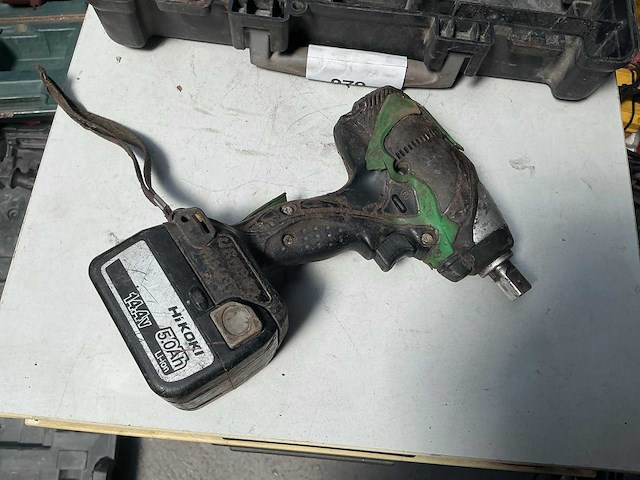 Hitachi wr 14dbdl slagmoersleutel - afbeelding 2 van  5