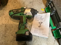 Hitachi wr 18dshl snoerloze accu slagmoeraanzetter