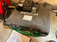 Hitachi wr 18dshl snoerloze accu slagmoeraanzetter - afbeelding 8 van  9
