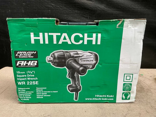 Hitachi wr 22se slagmoersleutel - afbeelding 1 van  3