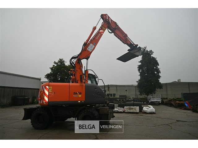 Hitachi zaxis 140w graafmachine - afbeelding 2 van  23
