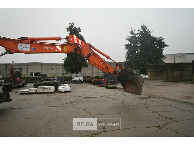 Hitachi zaxis 140w graafmachine - afbeelding 3 van  23