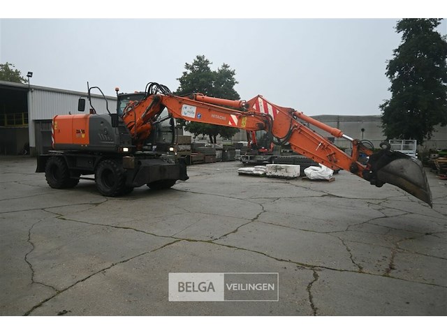 Hitachi zaxis 140w graafmachine - afbeelding 4 van  23