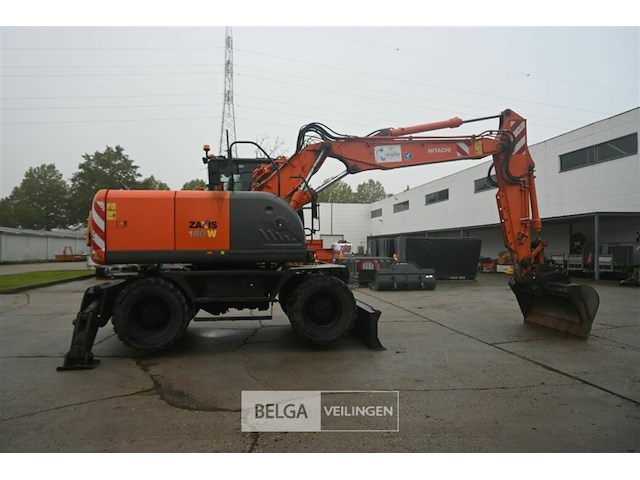 Hitachi zaxis 140w graafmachine - afbeelding 10 van  23