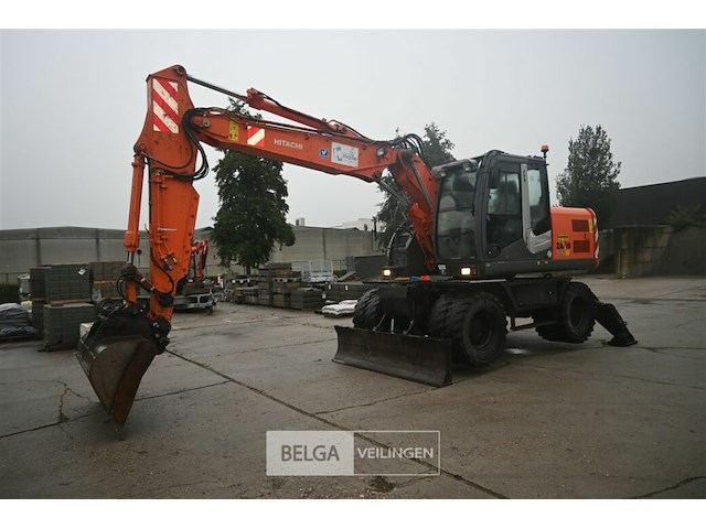 Hitachi zaxis 140w graafmachine - afbeelding 1 van  23