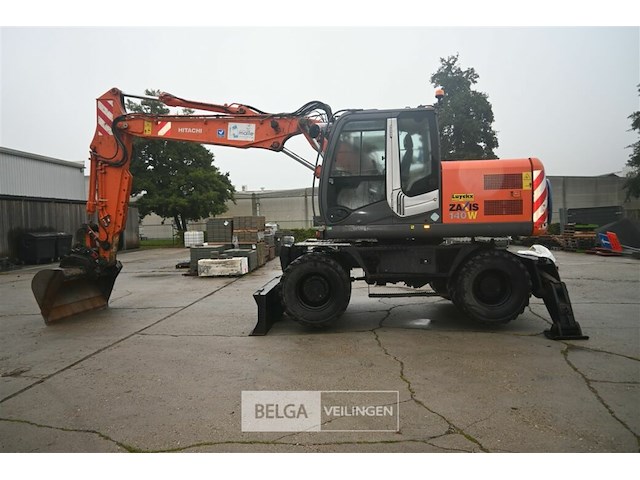 Hitachi zaxis 140w graafmachine - afbeelding 12 van  23