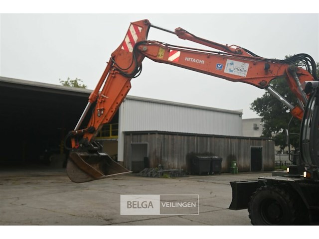 Hitachi zaxis 140w graafmachine - afbeelding 23 van  23