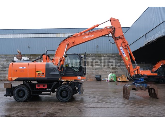 Hitachi zx170w-5b wielgraafmachine - afbeelding 38 van  47