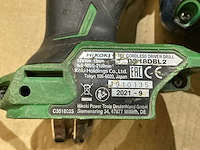 Hitachi/hikoki divers accugereedschap (4x) - afbeelding 2 van  4