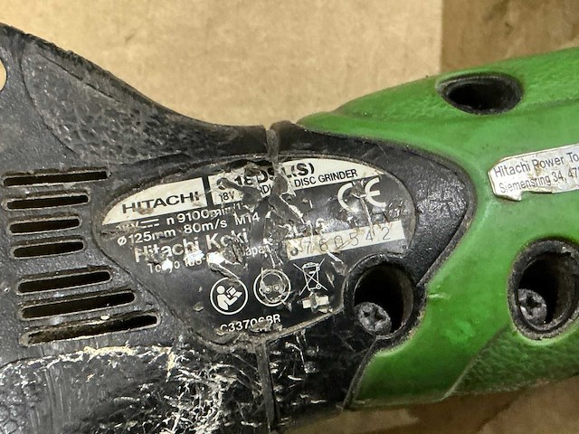 Hitachi/hikoki divers accugereedschap (4x) - afbeelding 5 van  5