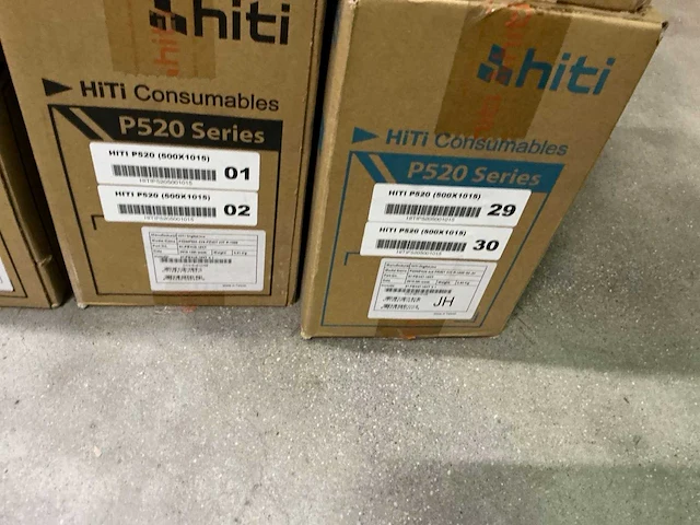 Hiti p530 series – fotopapier en inktlint (9x) voor fotoboothprinter - afbeelding 7 van  10