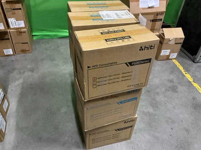 Hiti p530 series – fotopapier en inktlint (9x) voor fotoboothprinter - afbeelding 8 van  10