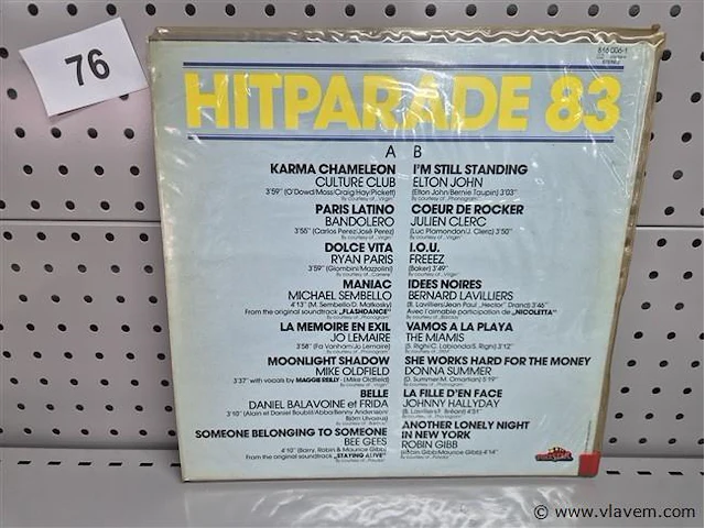 Hitparade 83 - afbeelding 2 van  2