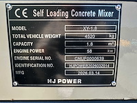 Hj power - 2026 - xy-1.8 - betonmixer zelfladend - afbeelding 52 van  56