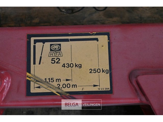 Hmf autolaadkraan - afbeelding 4 van  7
