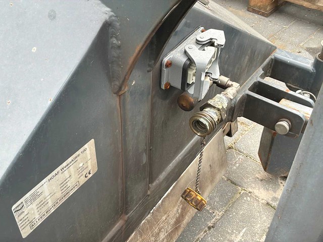 Hoaf weedair 100 onkruidbestrijdingsmachine - afbeelding 8 van  11