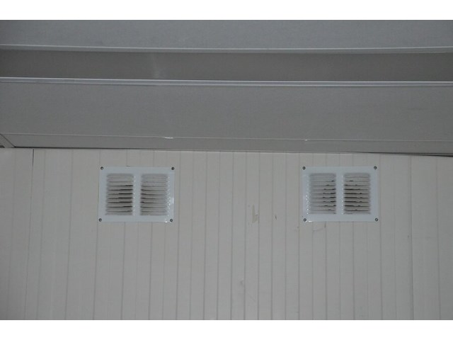 Hob unit met verlichting (zonder inhoud) met 2 ramen en deur afm. 3m x 6m - afbeelding 2 van  24