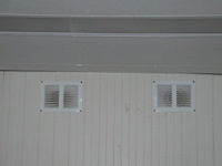 Hob unit met verlichting (zonder inhoud) met 2 ramen en deur afm. 3m x 6m - afbeelding 2 van  24