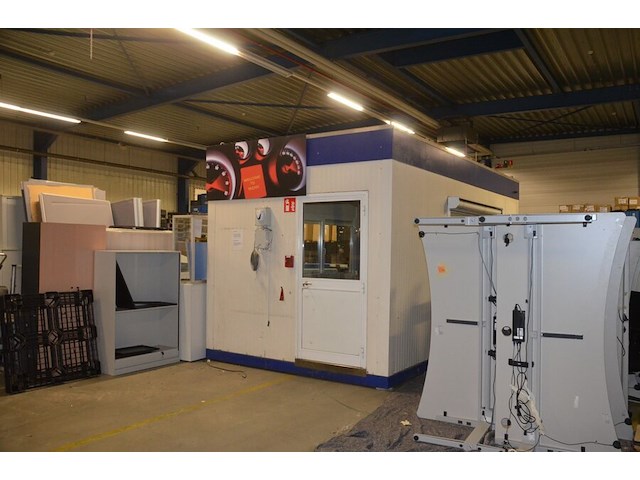 Hob unit met verlichting (zonder inhoud) met 2 ramen en deur afm. 3m x 6m - afbeelding 18 van  24