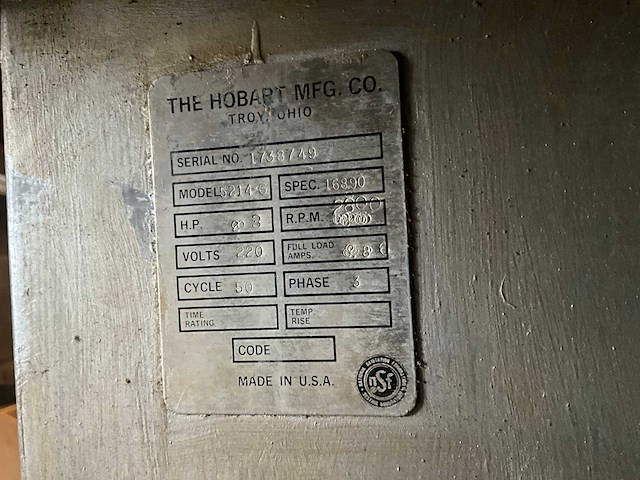 Hobart 5214-g bandzaagmachine - afbeelding 2 van  13