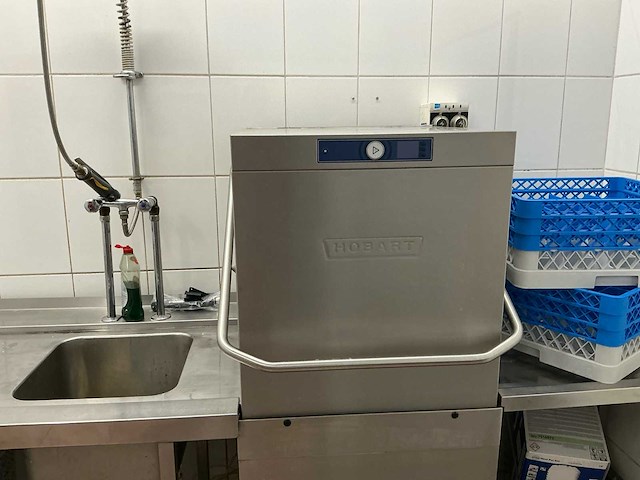 Hobart amxs-10a vaatwasser industrieel - afbeelding 3 van  5