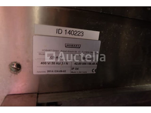 Hobart cs-a-d commerciële vaatwasser - afbeelding 6 van  8