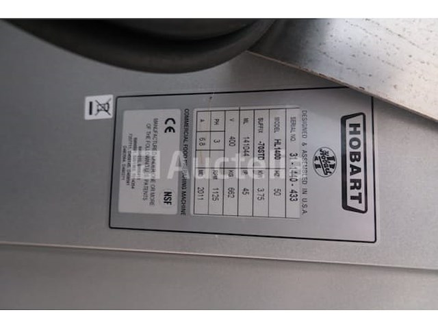 Hobart hl1400 mixer mixer - afbeelding 5 van  11